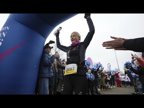 Record broken by first woman to run a marathon every day of the year