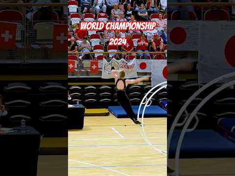 #worldchampionships #2024 in #gymwheel Cheyenne Rechsteiner #sports