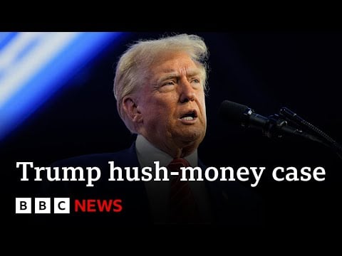 Donald Trump to be sentenced over hush money case in New York | BBC News