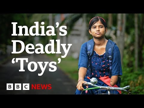 The bombs killing and maiming children in India | BBC News