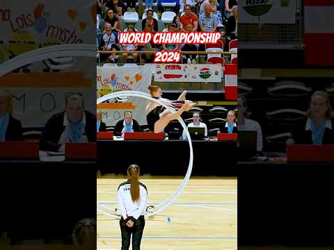 World Championships 2024 in Gymwheel Woman Straight Line Finals Karina Peisker #sportsshorts