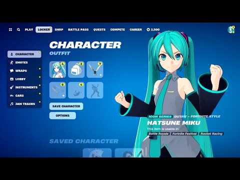 How to UNLOCK Hatsune Miku Skin in Fortnite!!