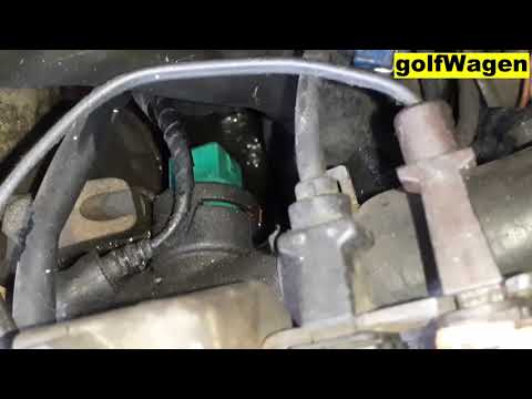 Audi A4 1.9TDI Coolant temperature sensor replacement