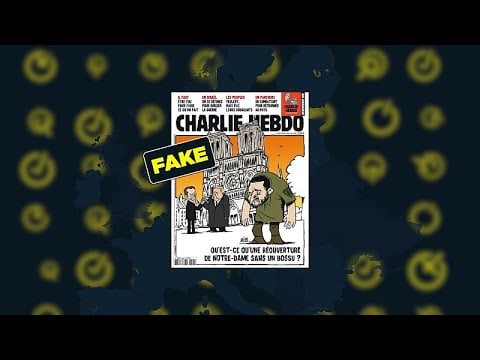 No, Charlie Hebdo didn&#39;t publish an issue with Zelenskyy as a caricature of Quasimodo